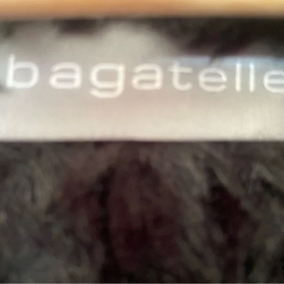 bagatelle Black Faux Fur Open Vest - Picture 3 of 5